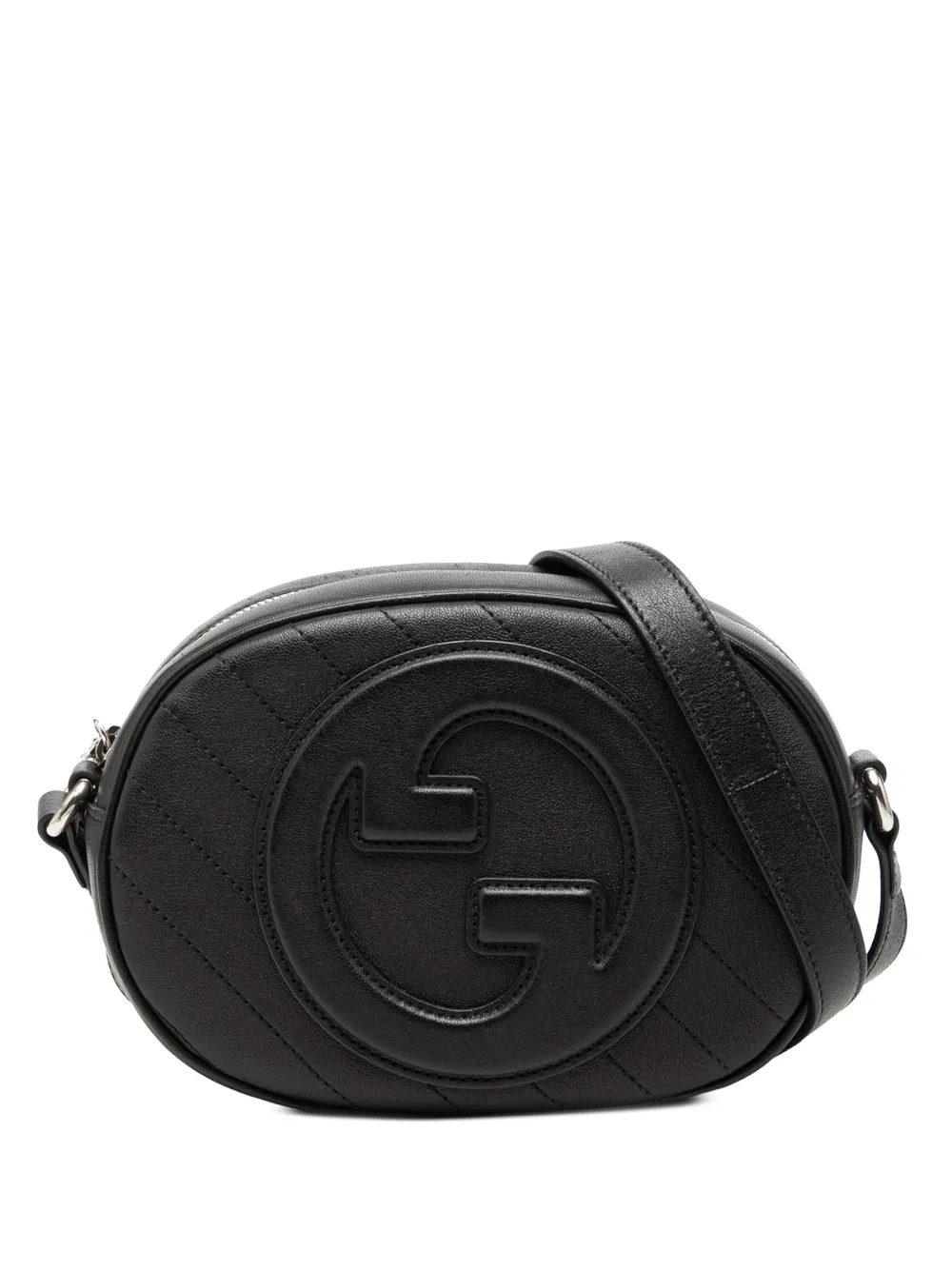 Gucci Pre-Owned 2016-2026 Mini Matelasse Calfskin Blondie crossbody bag - Nero