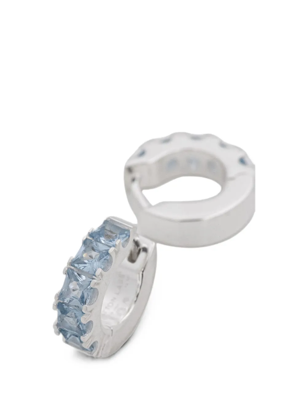 Hatton Labs embellished hoop earrings - Argento