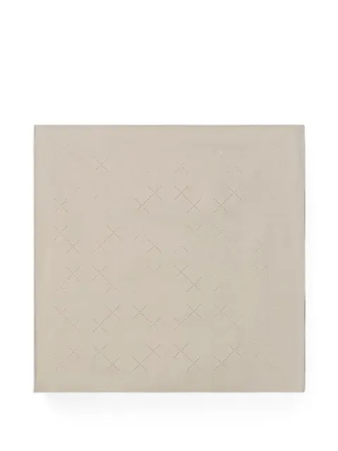 HELIOT EMIL perforated-detail scarf