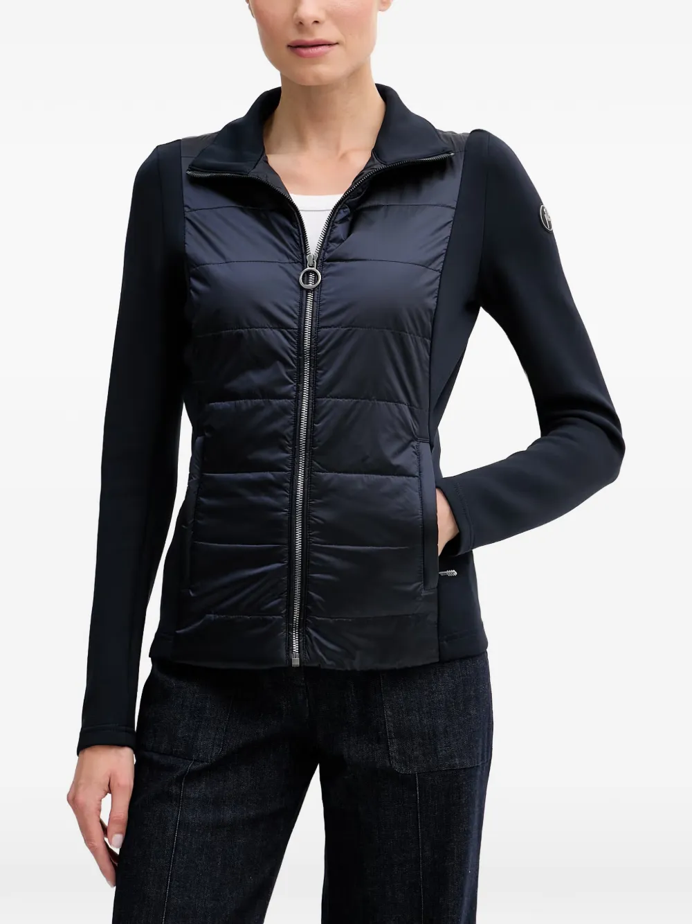 Fusalp Linn quilted panelled jacket - Blu
