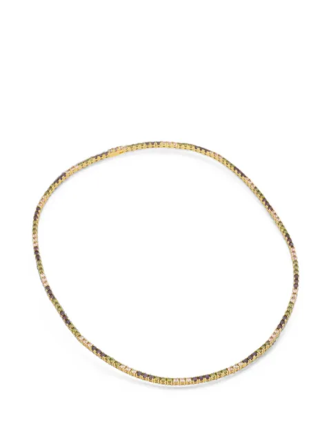 Hatton Labs crystal-embellished tennis necklace