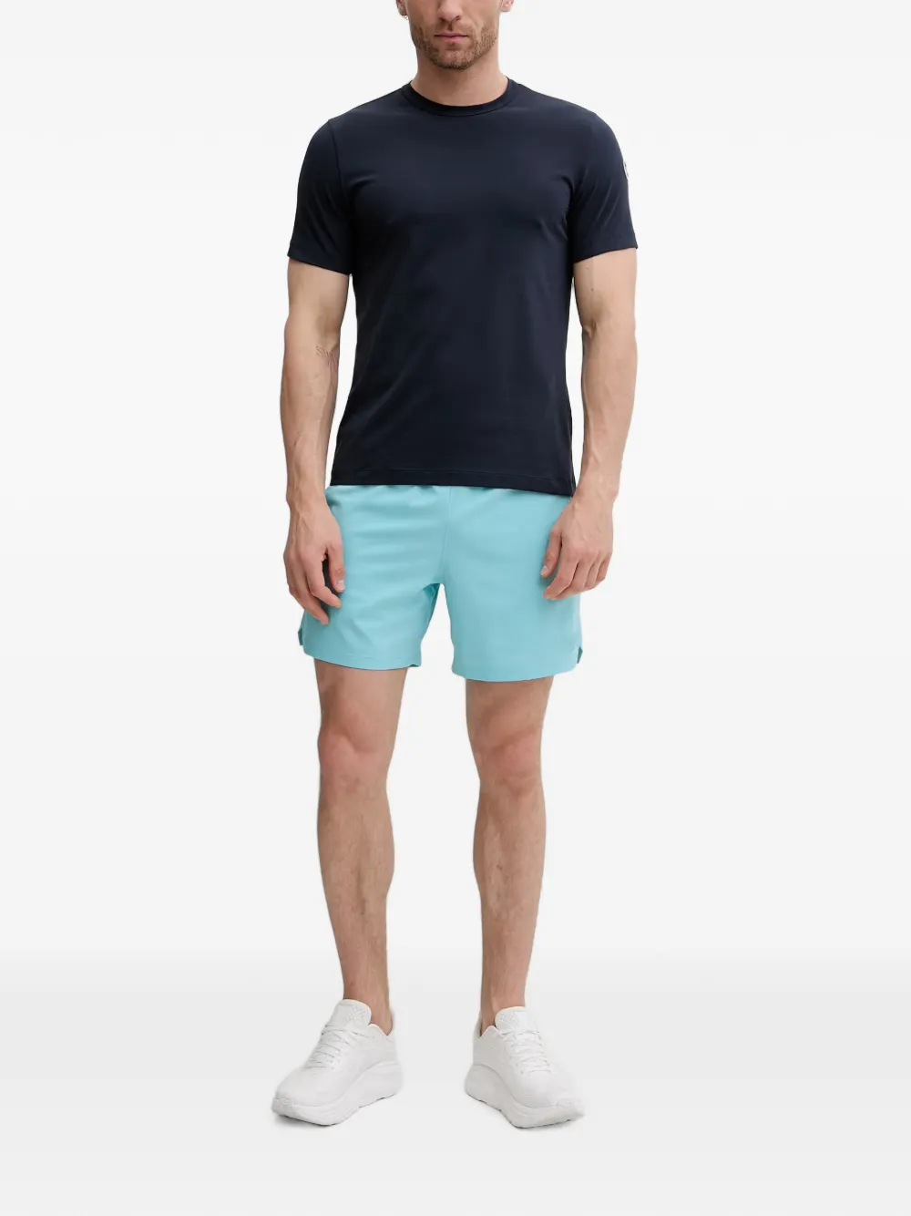 Fusalp Riviere T-shirt met logo-patch Blauw