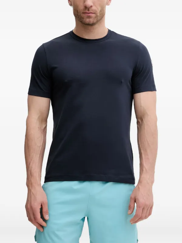 Fusalp Riviere Logo-patch T-shirt in Blue