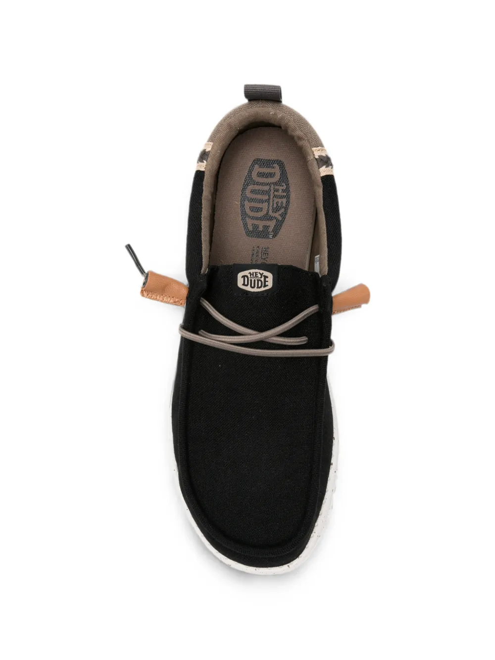 Hey Dude Wally schoenen Zwart