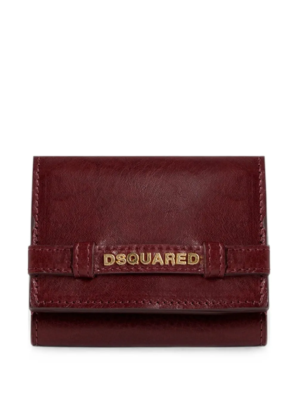 DSQUARED2 Portafoglio tri-fold Twin - Rosso