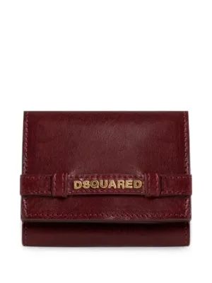 美品　DSQUARED2 ディースクエアード 長財布 ラウンドファスナー 赤 Dsquared2（ディースクエアード）ウィメンズ 財布＆カードケース