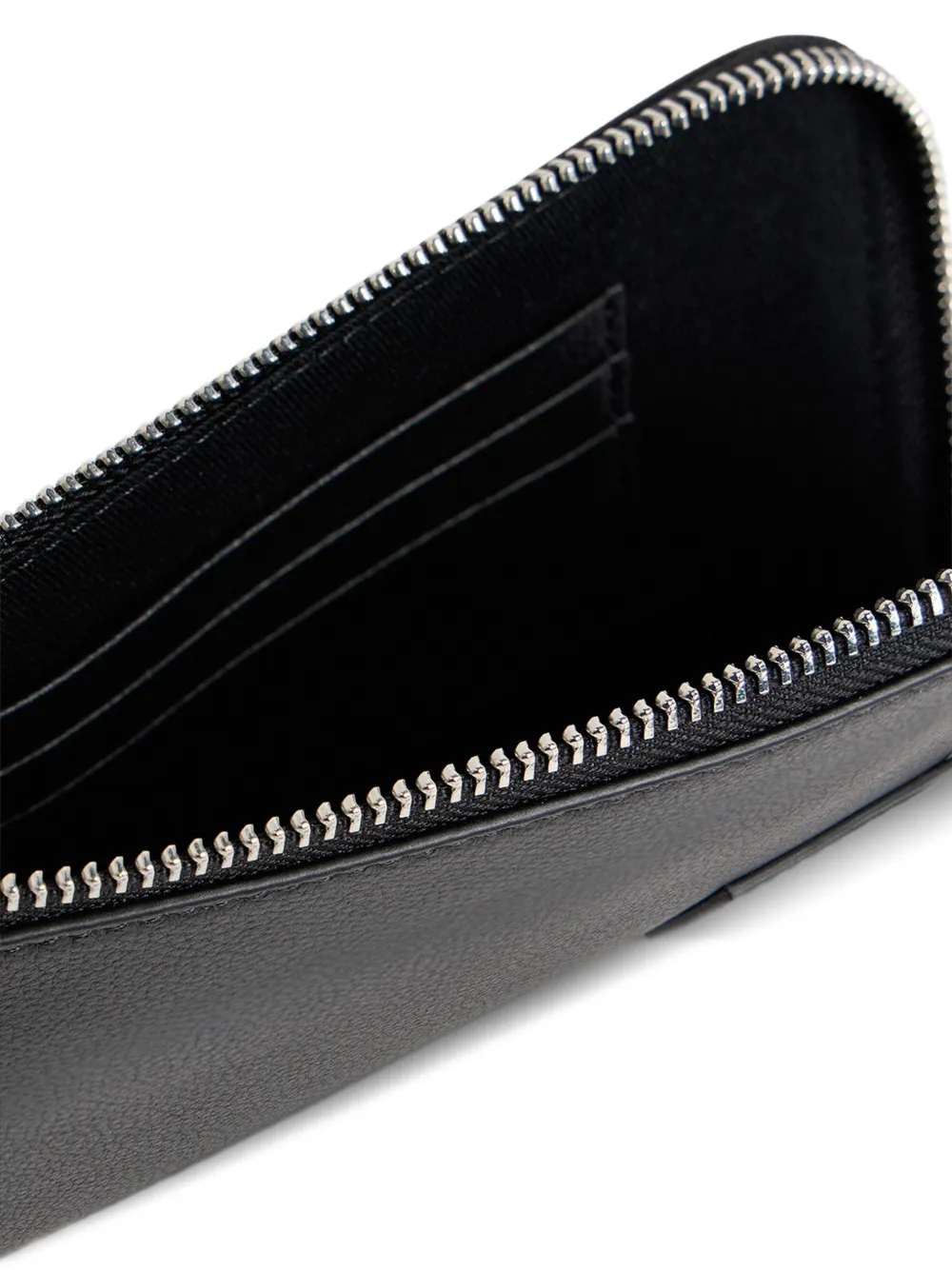 DSQUARED2 D2 Upside Down leren nekzakje Zwart