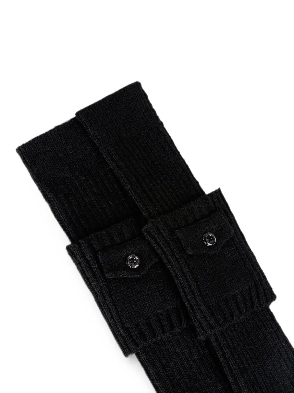 DSQUARED2 Military Chic halfhoge sokken Zwart
