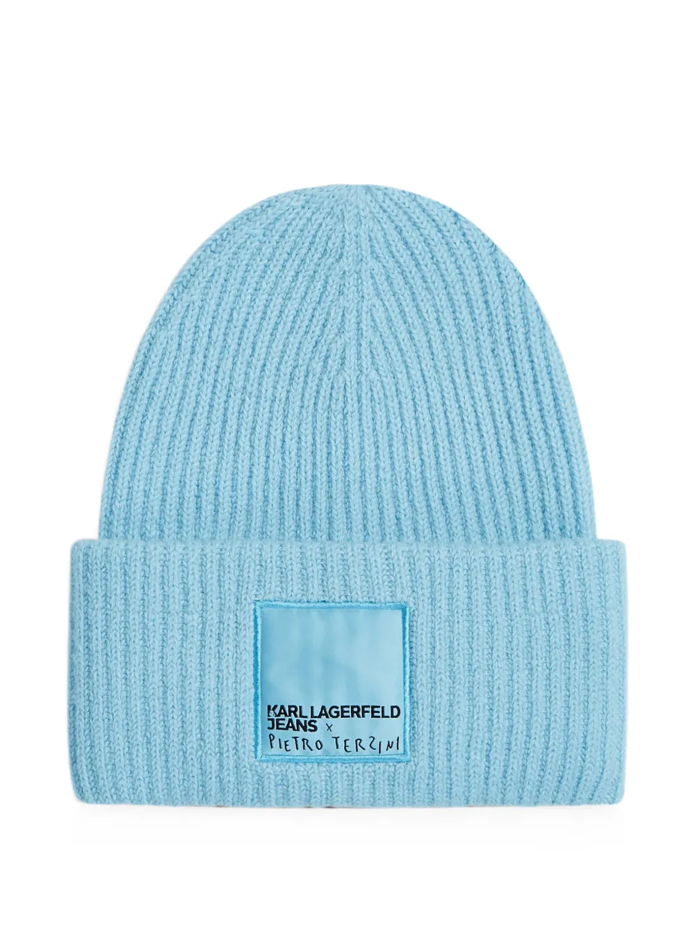 Karl Lagerfeld Jeans x Pietro Terzini Beanie - Blau