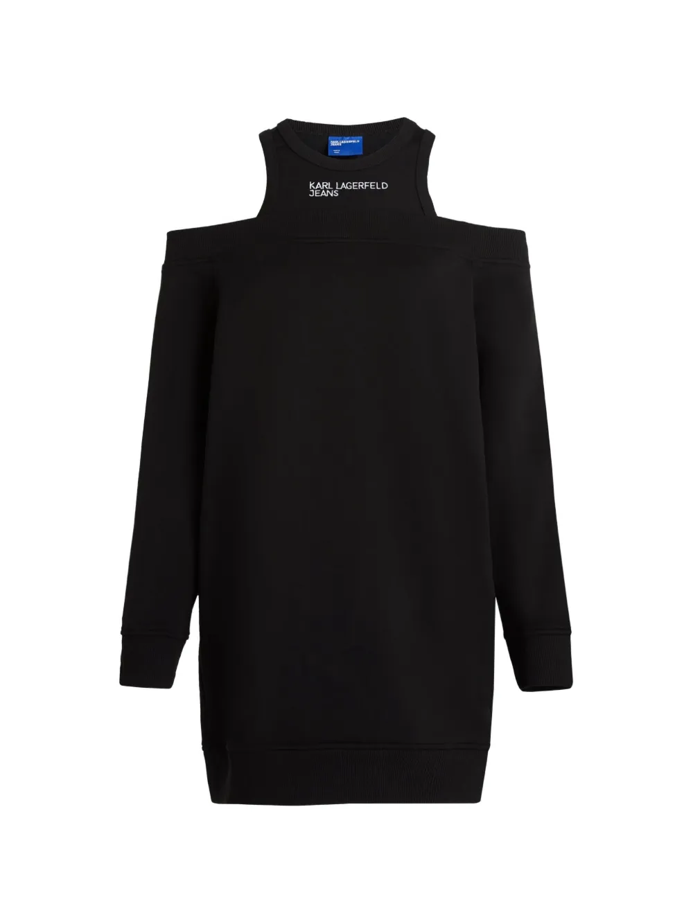 Karl Lagerfeld Jeans Sweaterjurk Zwart