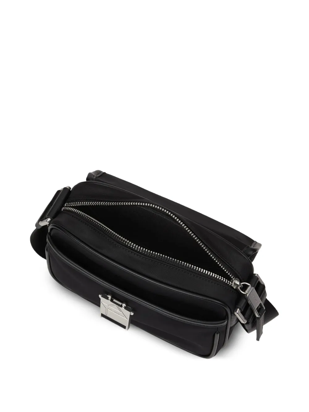 Karl Lagerfeld K Nylon messengertas met gesp Zwart