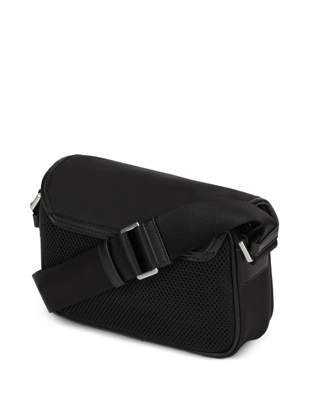 Karl Lagerfeld K Nylon messengertas met gesp Zwart