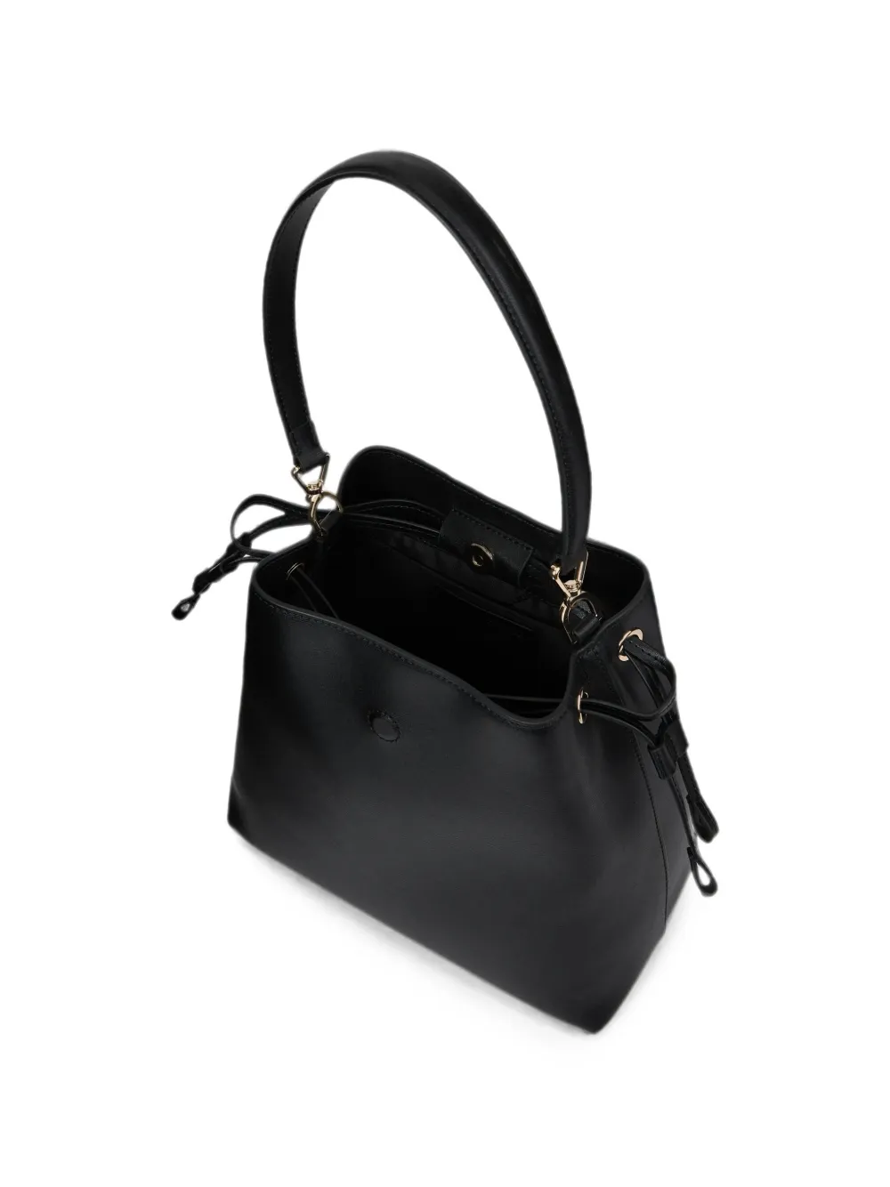 Karl Lagerfeld Medium K Autograph bucket-tas Zwart