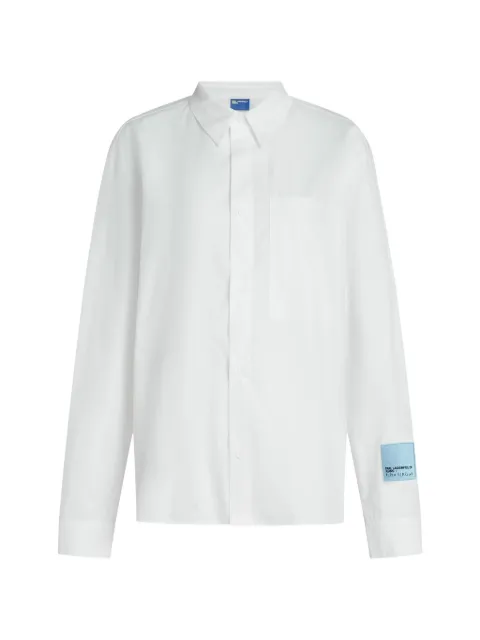 Karl Lagerfeld Jeans x Pietro Terzini boxy poplin shirt