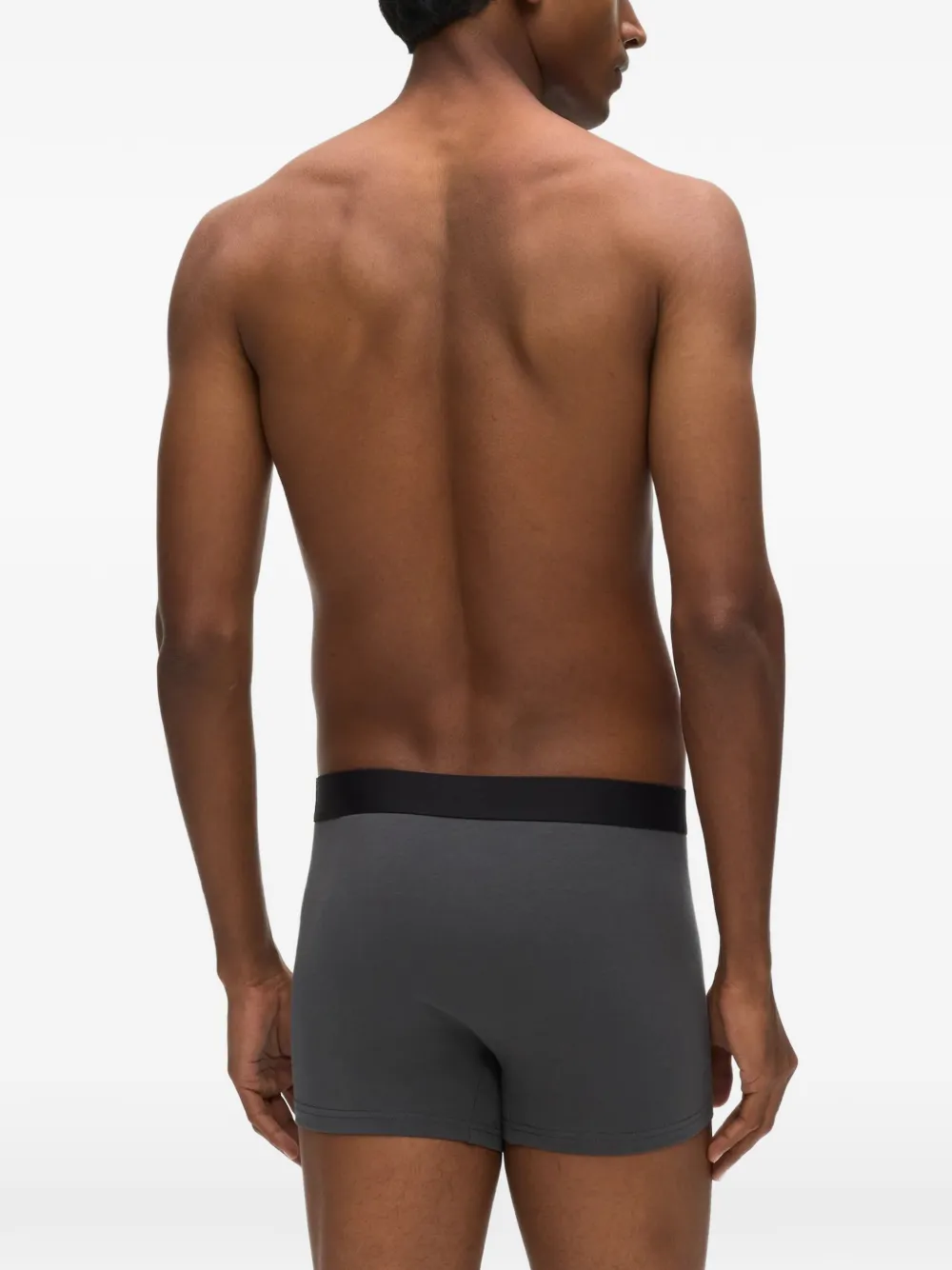 Karl Lagerfeld Drie Ikon boxershorts met patch Grijs