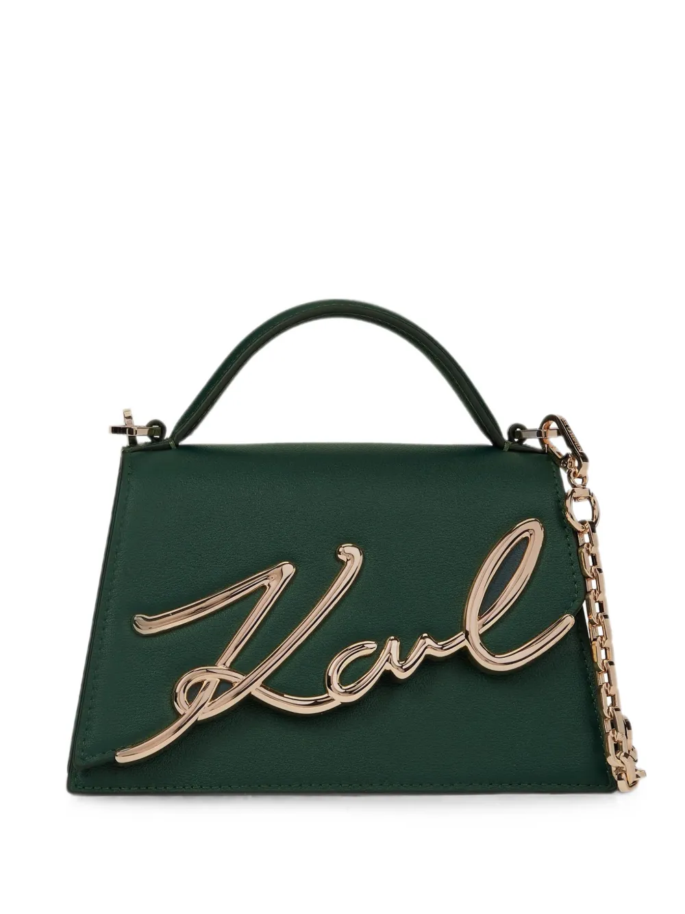Karl Lagerfeld Borsa a tracolla K/Signature piccola - Verde