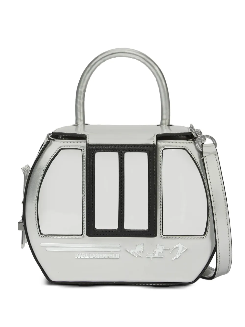 Karl Lagerfeld Borsa tote Ikon - Argento