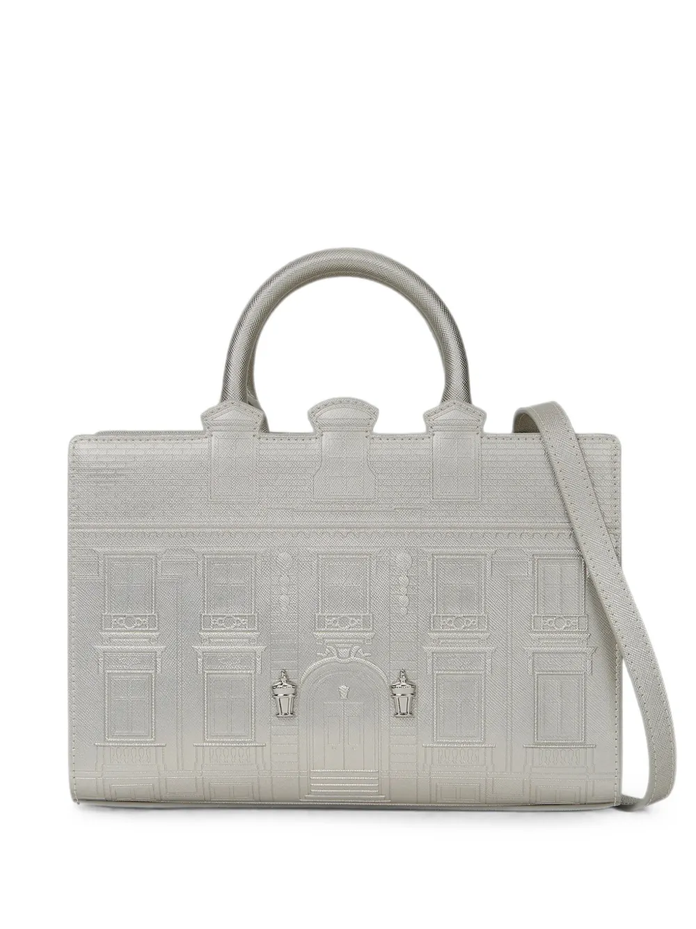 Karl Lagerfeld Rue St-Guillaume Maison satchel bag - Silber