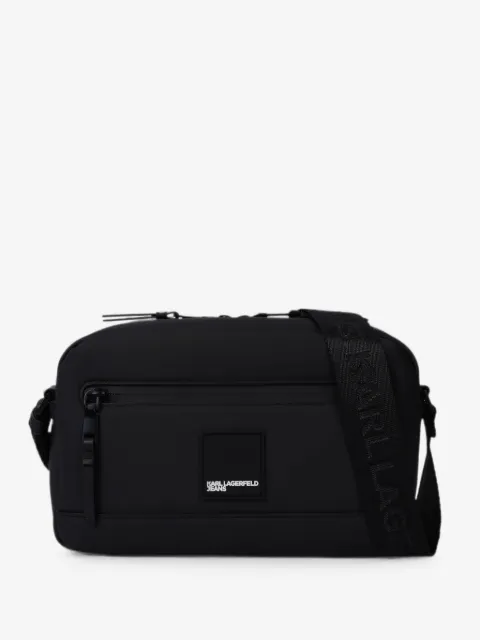 Karl Lagerfeld Jeans coated faux-leather cross body bag