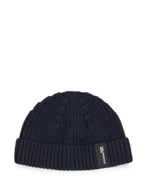 Karl Lagerfeld Jeans docker cotton beanie
