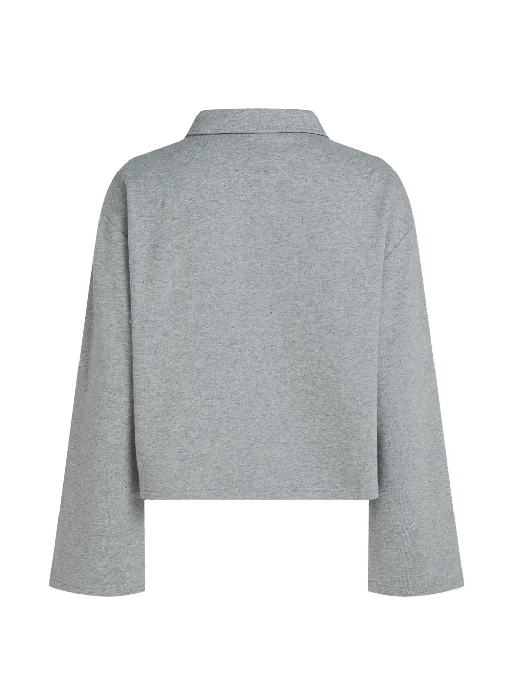 Karl Lagerfeld Sweater met stras Grijs