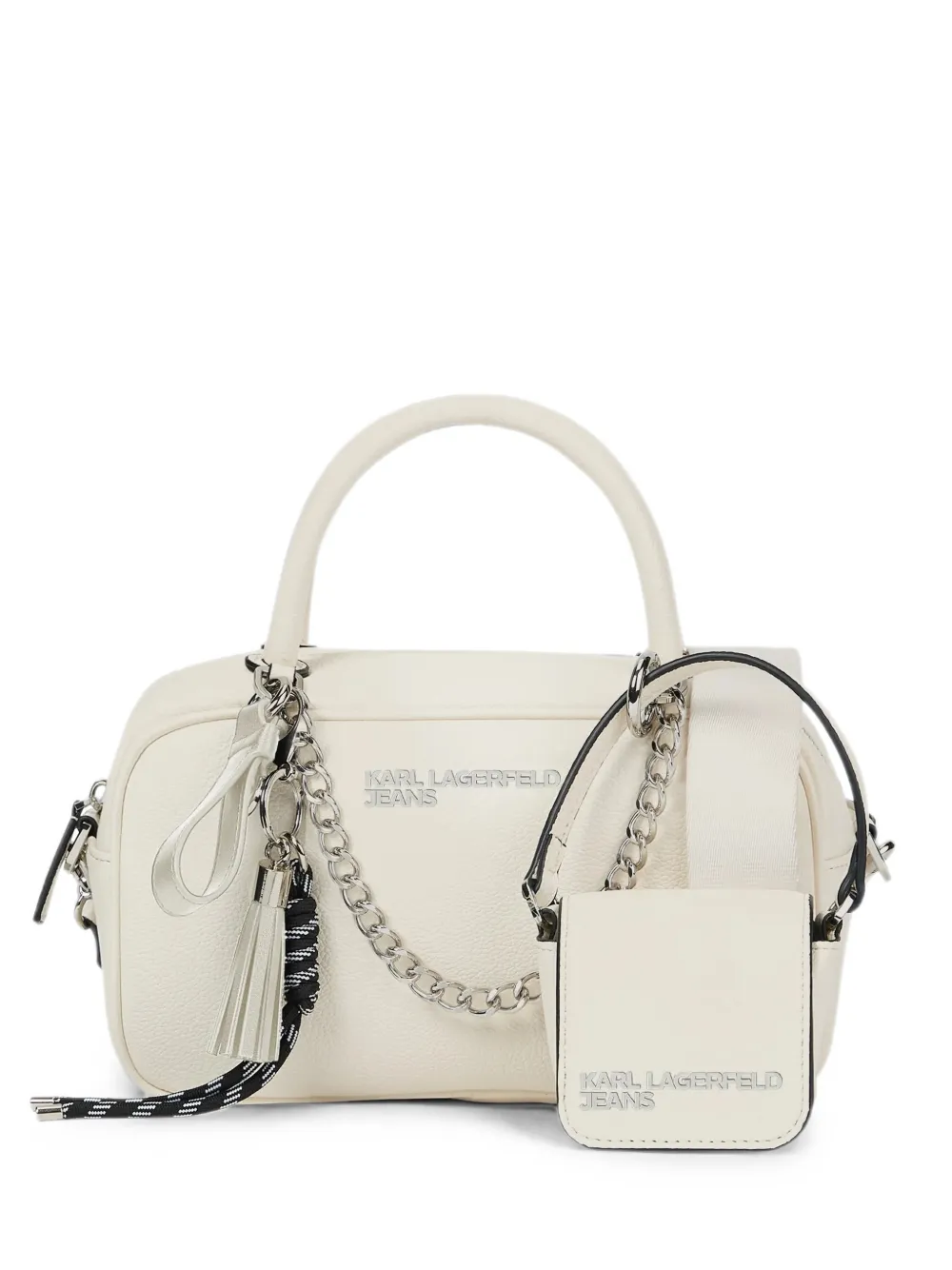 Karl Lagerfeld Jeans charm-embellished tote bag · OS