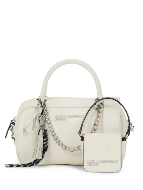 Karl Lagerfeld Jeans charm-embellished tote bag