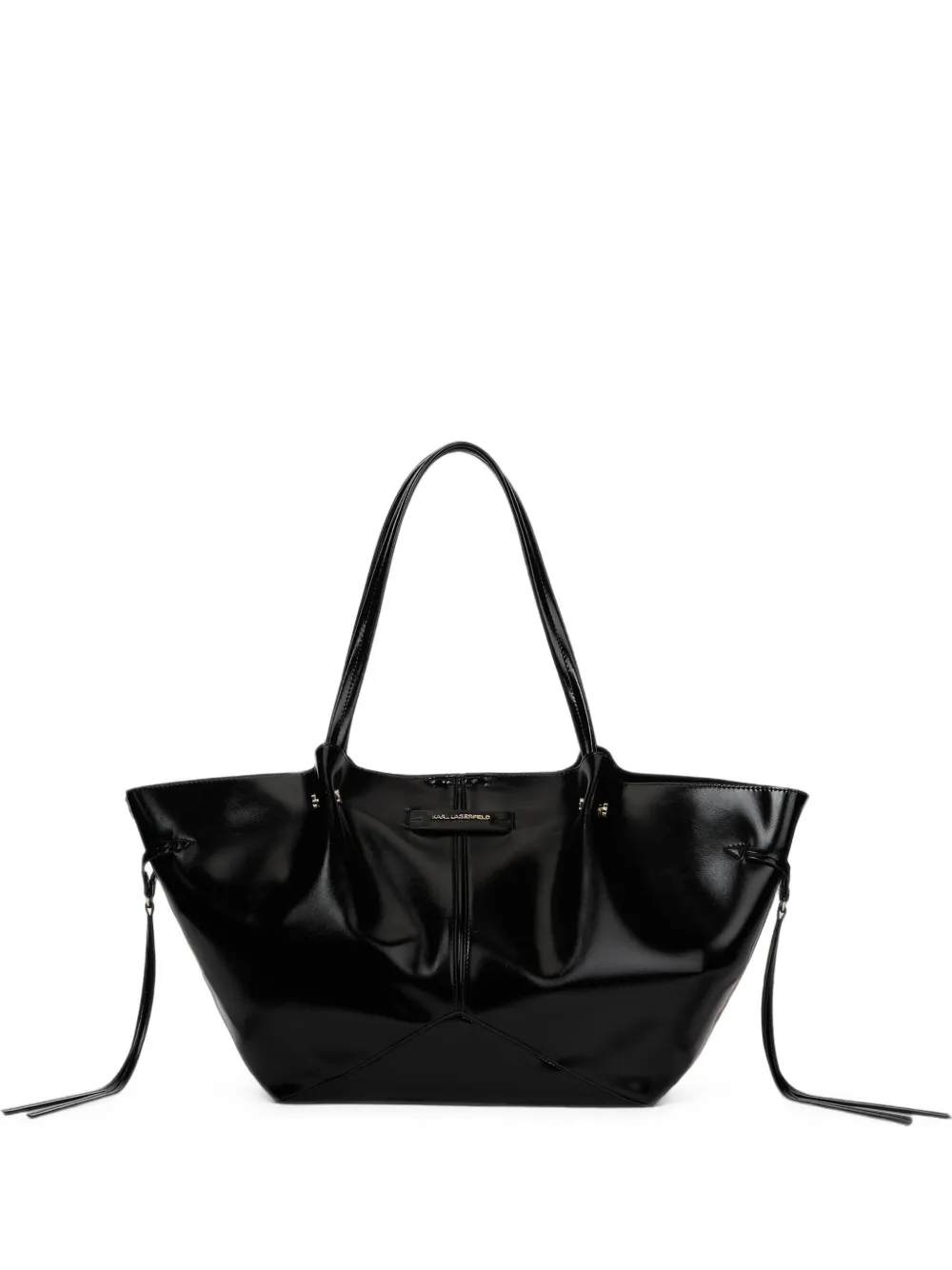 Karl Lagerfeld Borsa tote K/Pierced media - Nero