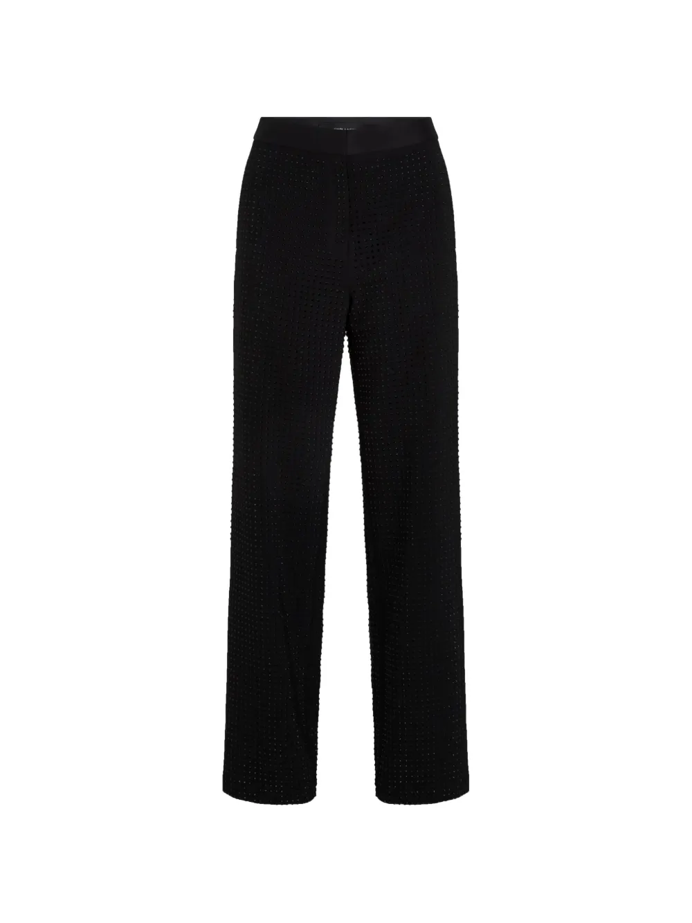 Karl Lagerfeld Hose mit Strass - Schwarz