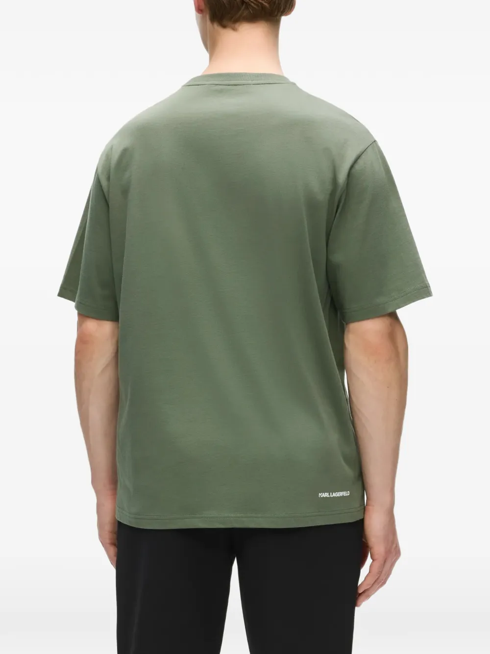 Karl Lagerfeld Après Ski Club T-shirt Groen