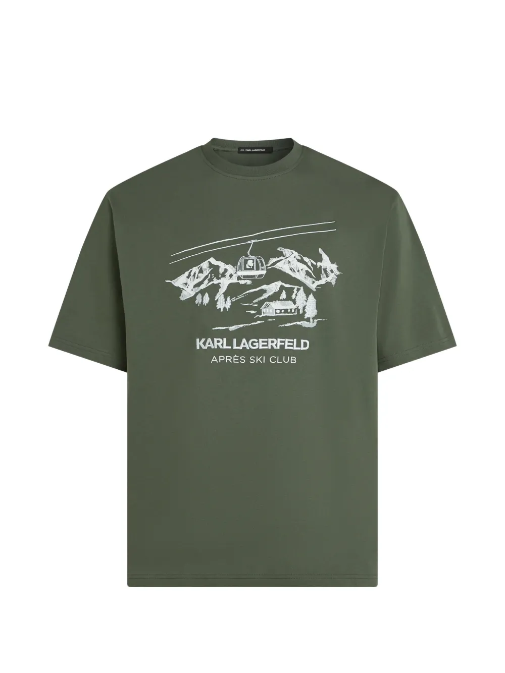 Karl Lagerfeld Après Ski Club T-shirt - Verde