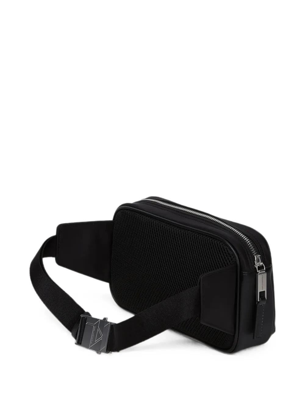 Karl Lagerfeld K Nylon heuptas met gesp Zwart