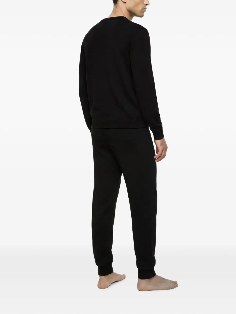 Karl Lagerfeld Trainingsbroek met trekkoord Zwart