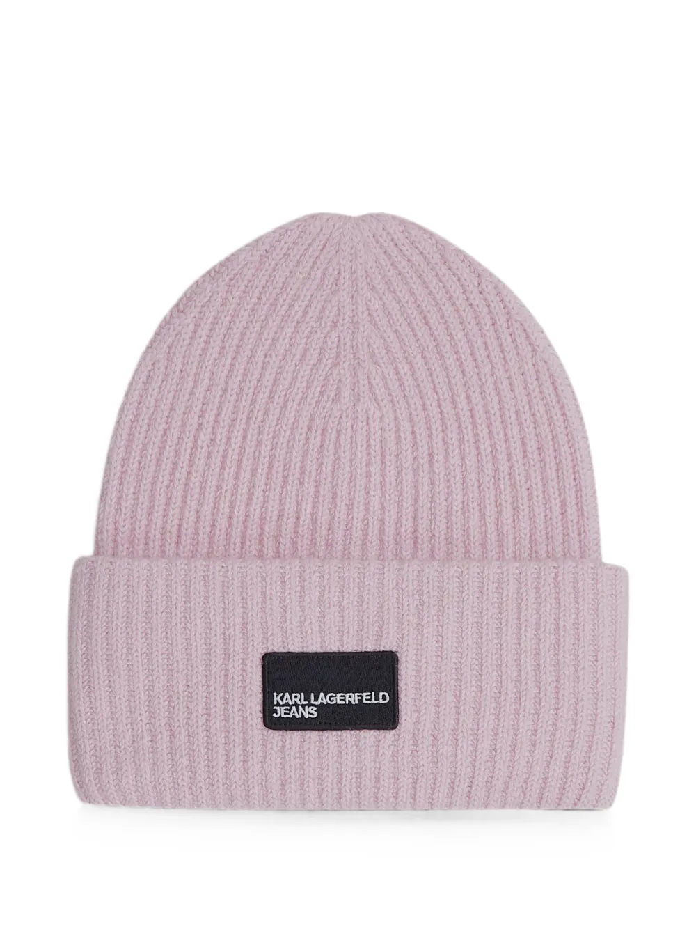 Karl Lagerfeld Jeans Berretto con applicazione logo - Rosa