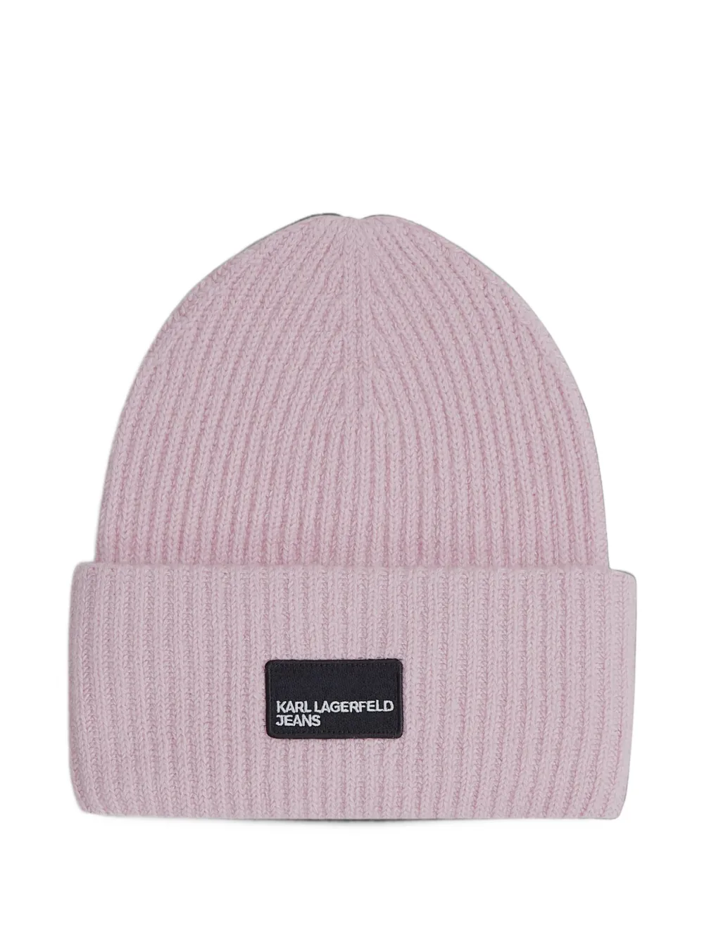 Karl Lagerfeld Jeans Berretto con applicazione logo - Rosa