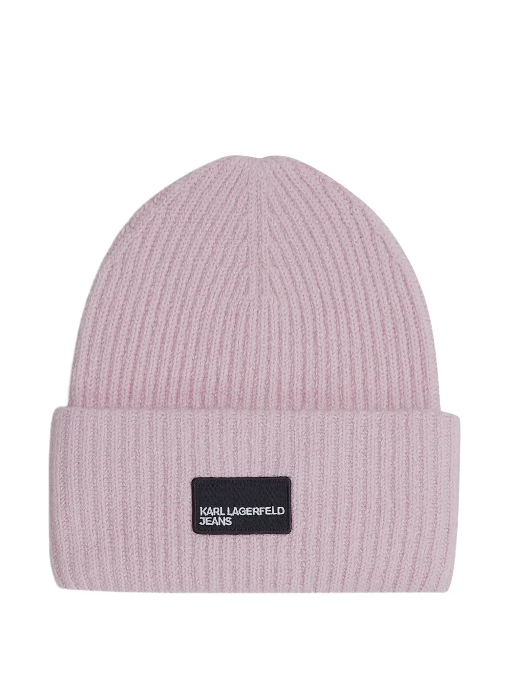 Karl Lagerfeld Jeans Berretto con applicazione logo - Rosa