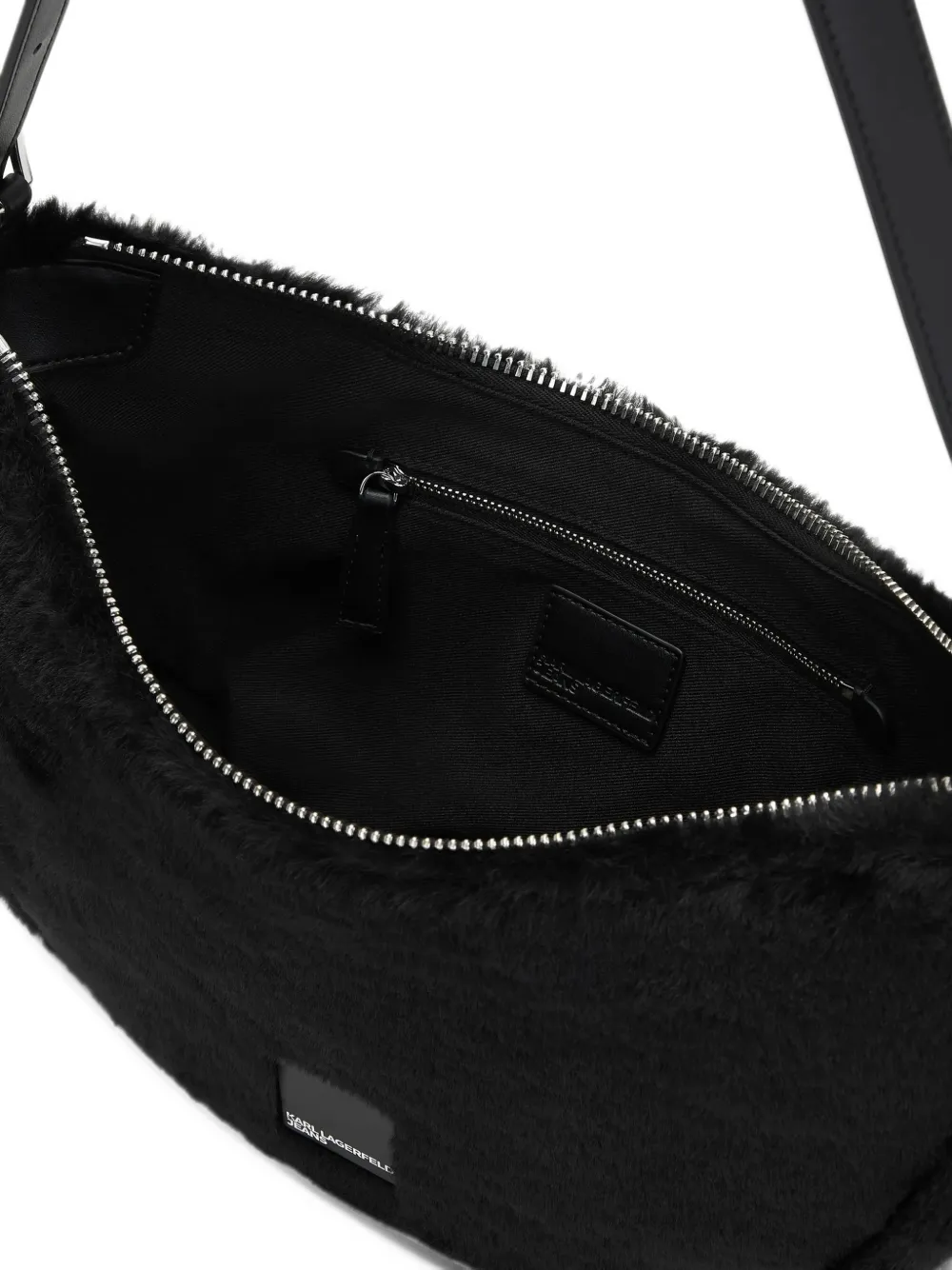 Karl Lagerfeld Jeans Tas met logo Zwart