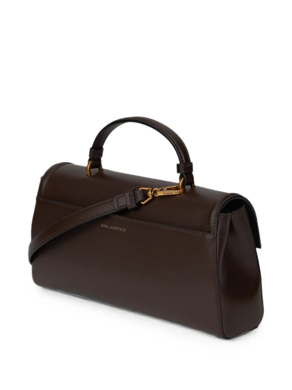 Karl Lagerfeld Kleine K Autograph tas met handvat Bruin