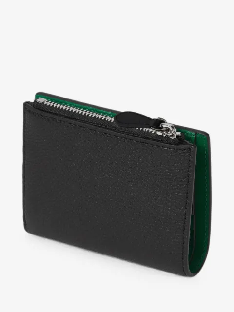 Karl Lagerfeld small Ikon pebble bi-fold wallet