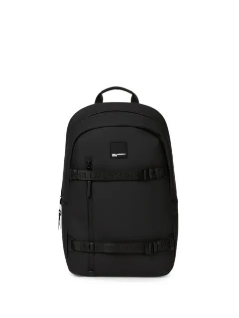 Karl Lagerfeld Jeans coated faux-leather backpack