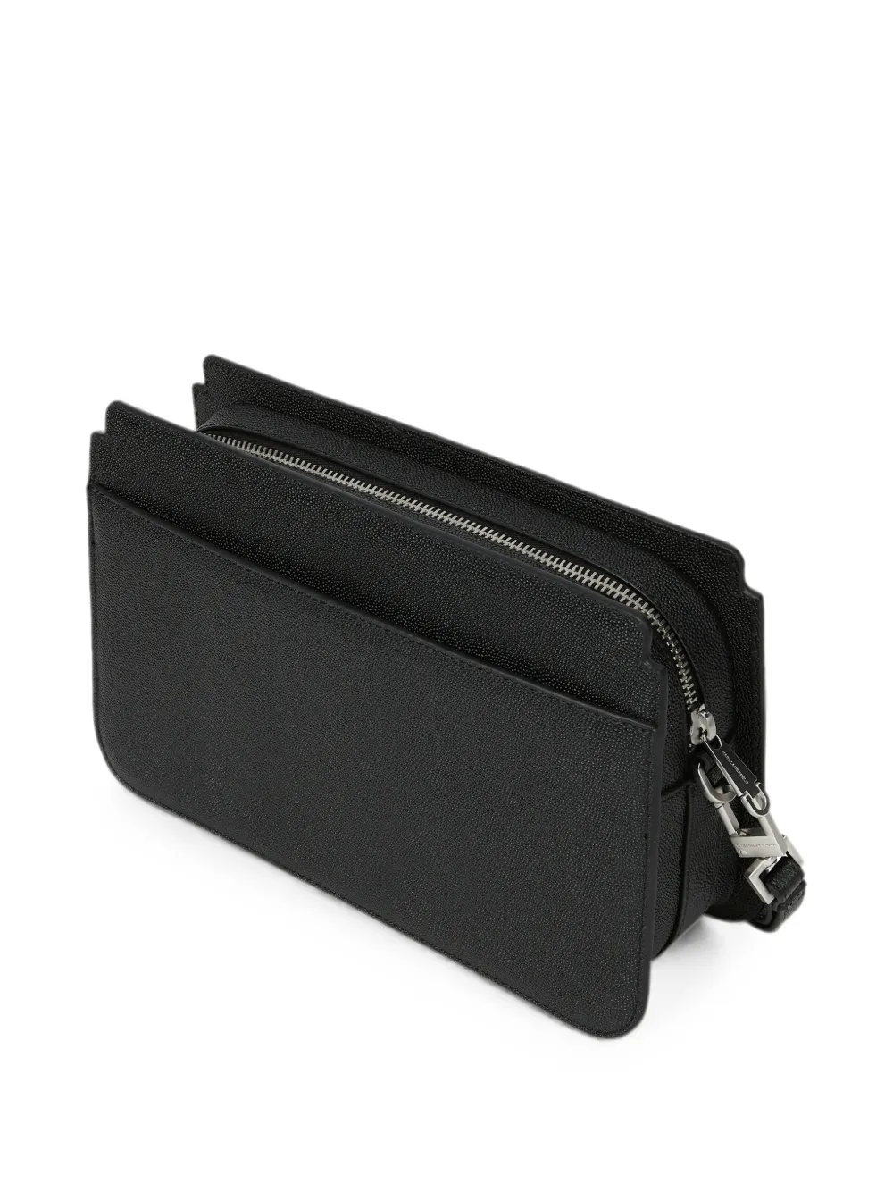 Karl Lagerfeld K Autograph leren buidel Zwart