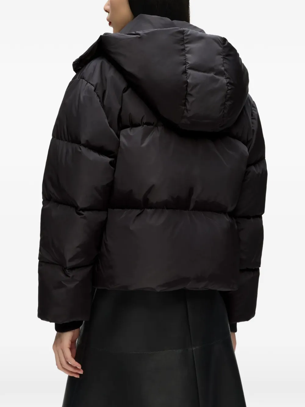 Karl Lagerfeld Donsjack met capuchon Zwart