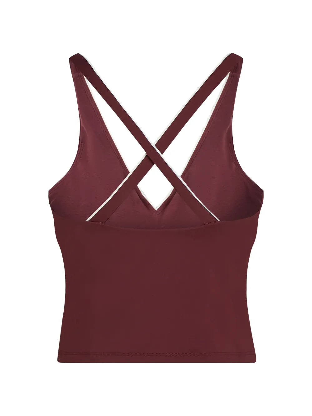 Karl Lagerfeld Athleisure tanktop met contrasterende afwerking Rood