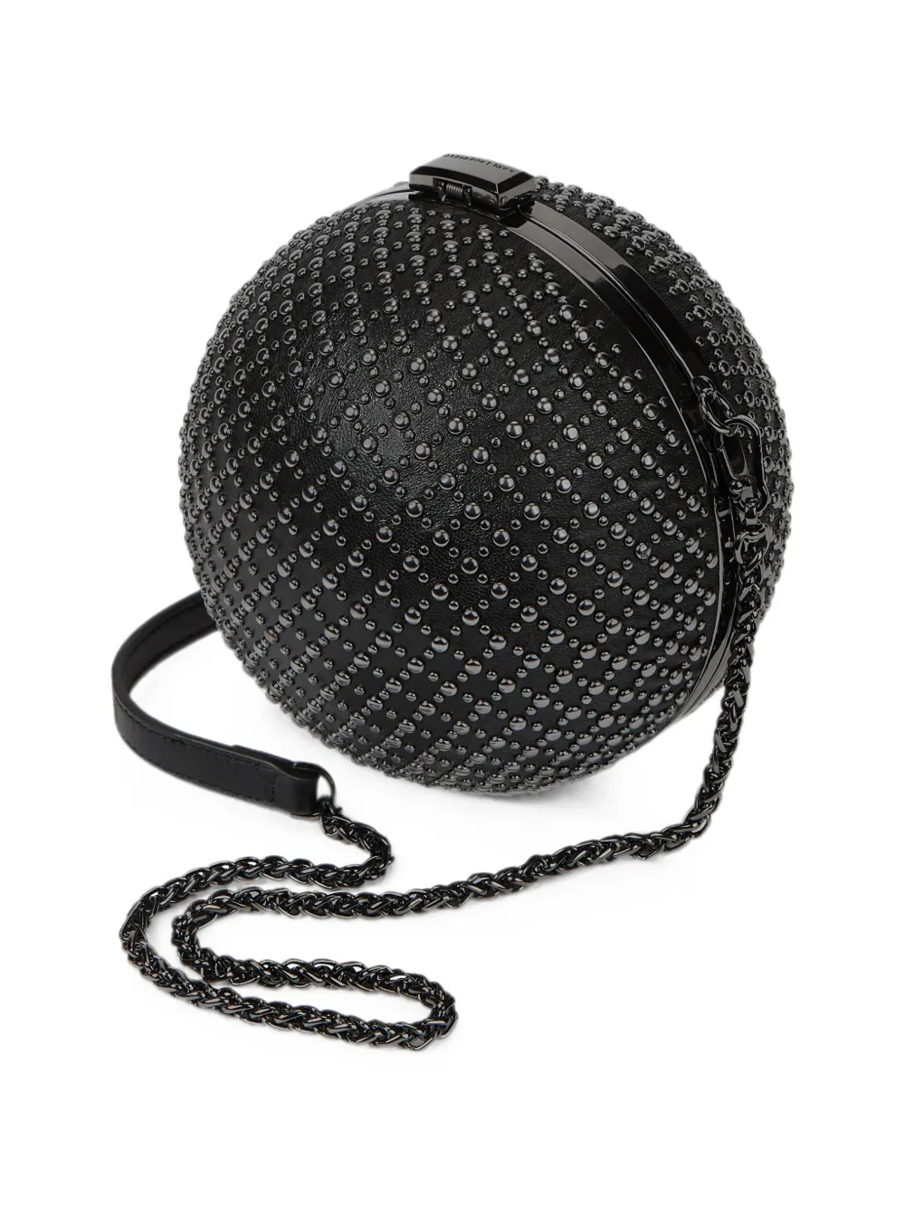Karl Lagerfeld K Signature gewelfde mini-tas Zwart
