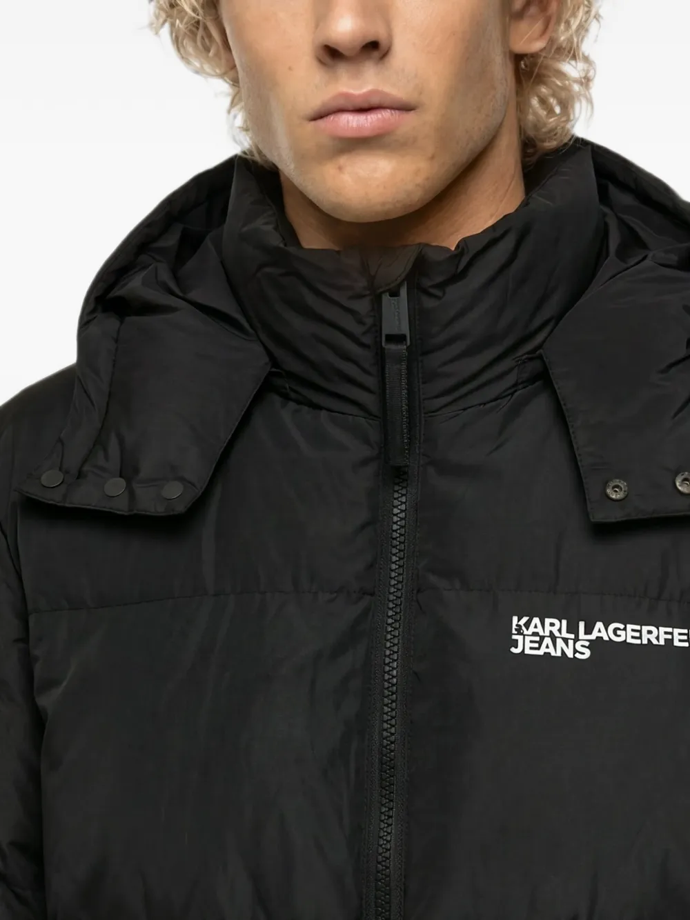 Karl Lagerfeld Jeans Donsjack Zwart