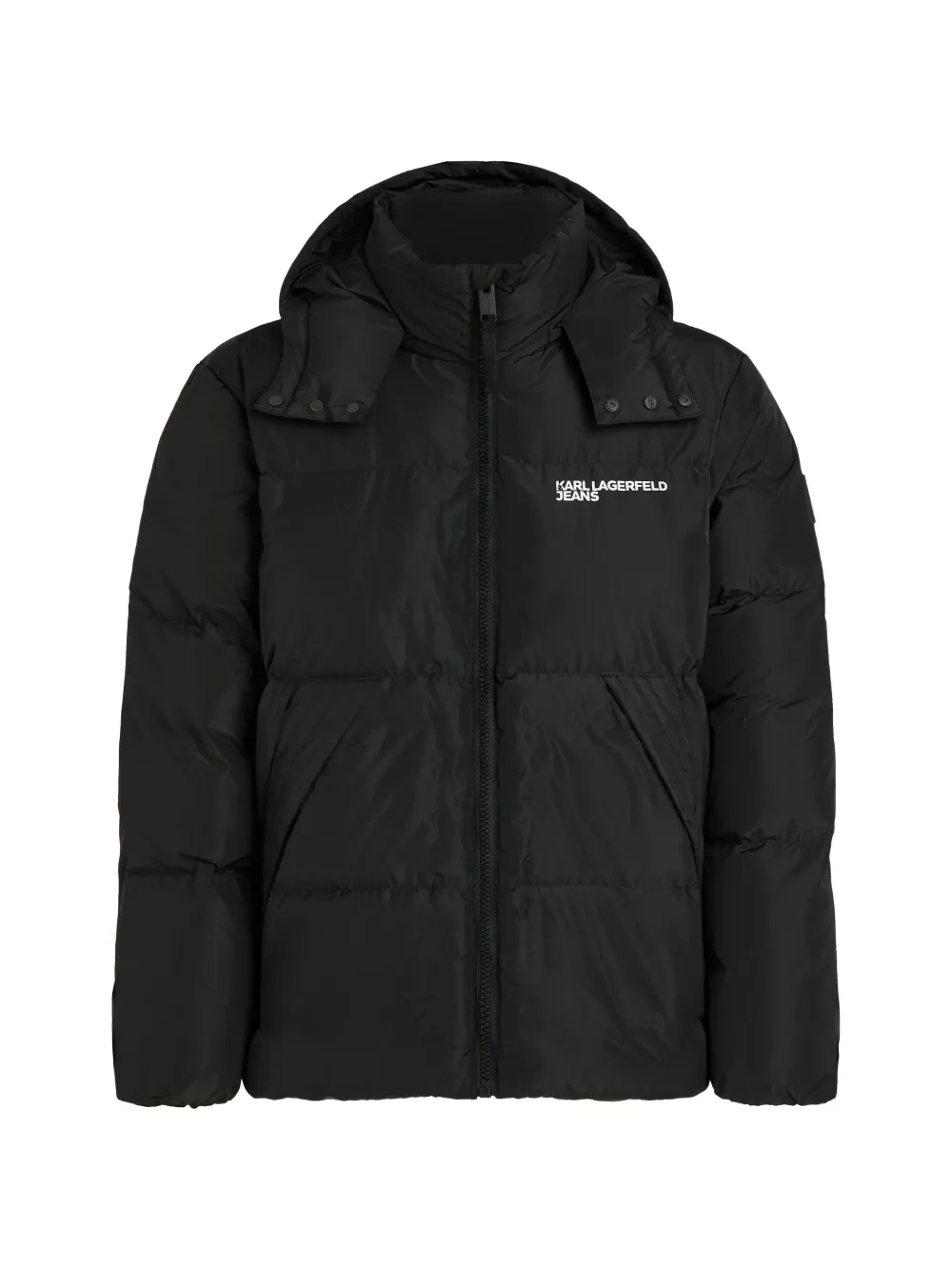 Karl Lagerfeld Jeans Gesteppte Jacke - Schwarz