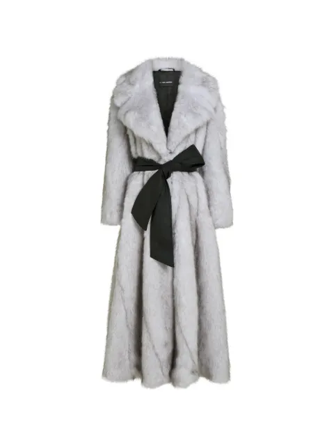 Karl Lagerfeld KL Studio long faux fur coat