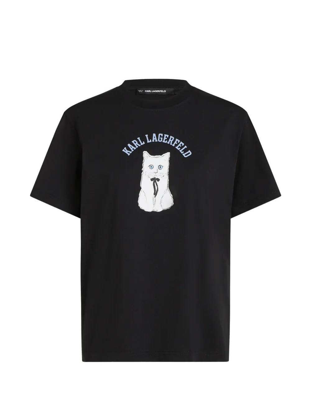 Karl Lagerfeld T-shirt Ikon Choupette - Nero