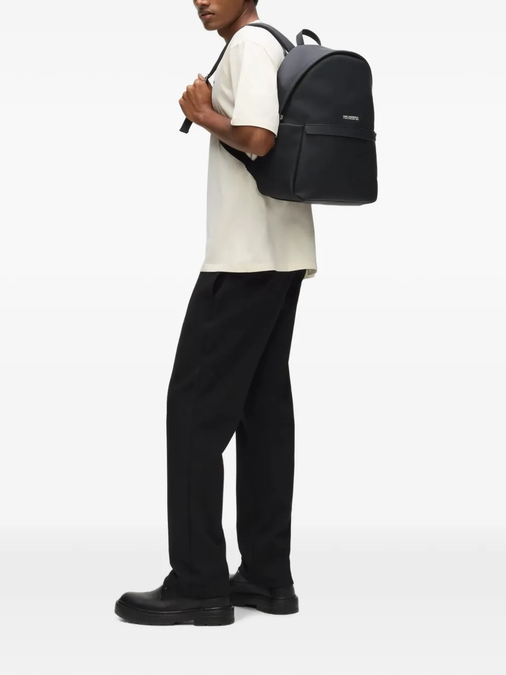 Karl Lagerfeld Rugzak met logoprint Zwart