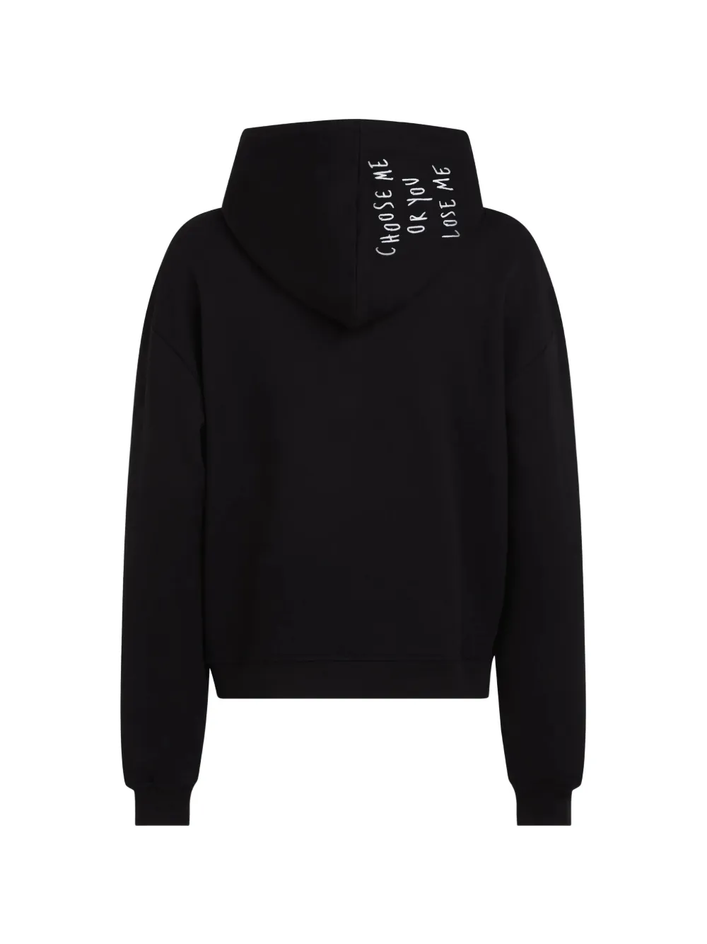 Karl Lagerfeld Jeans x Pietro Terzini boxy hoodie Zwart